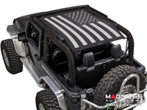 Jeep Wrangler JK SW1 Trailmesh - Tactical Flag Solid - 2 Door Jeep Wrangler JK SW1 Trailmesh - Tactical Flag Solid - 2 Door